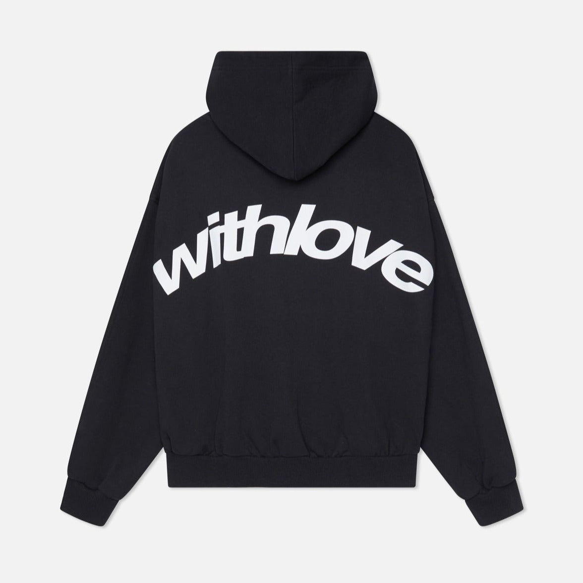 Sudadera unisex de mezcla de algodón con manga larga y puños elásticos