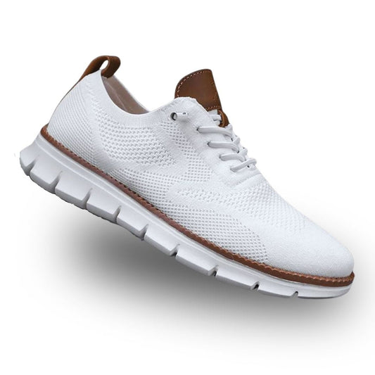 Men's Leather Orthopedic Walking Shoes Front