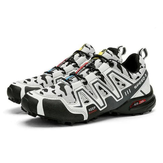 Men's Orthopedic Support Sneakers | Camo Cushioned Sole Front