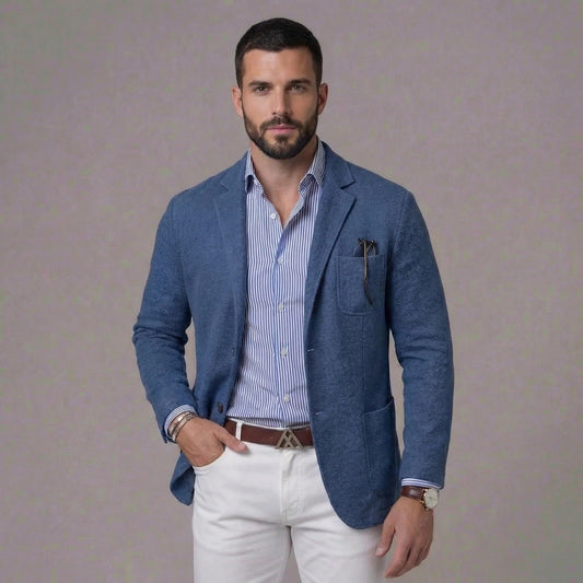 Men's Relaxed Linen Coats & Jackets Front