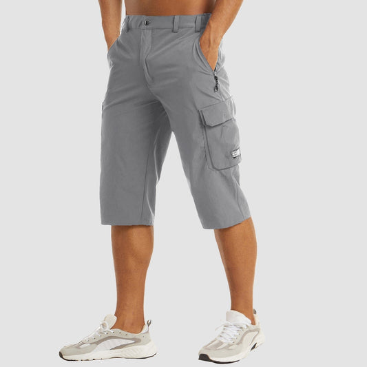 Men's Stretch Fit Cargo Shorts | Side Pocket Utility Front
