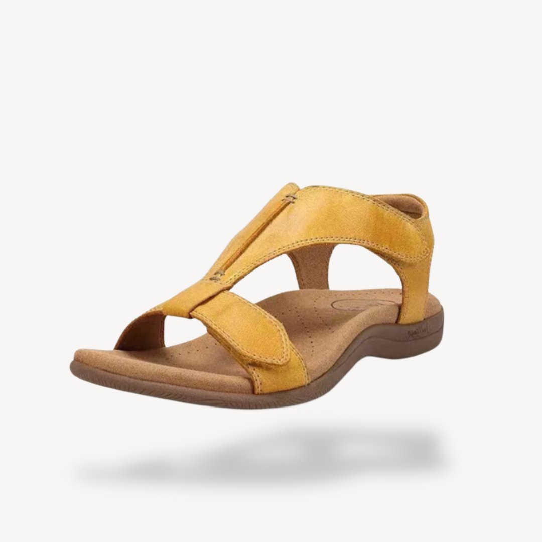 Women's Walking Arch Support Sandals | Crossover Strap Detail