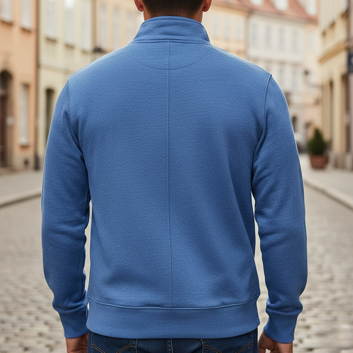 Chaqueta de hombre con cierre frontal