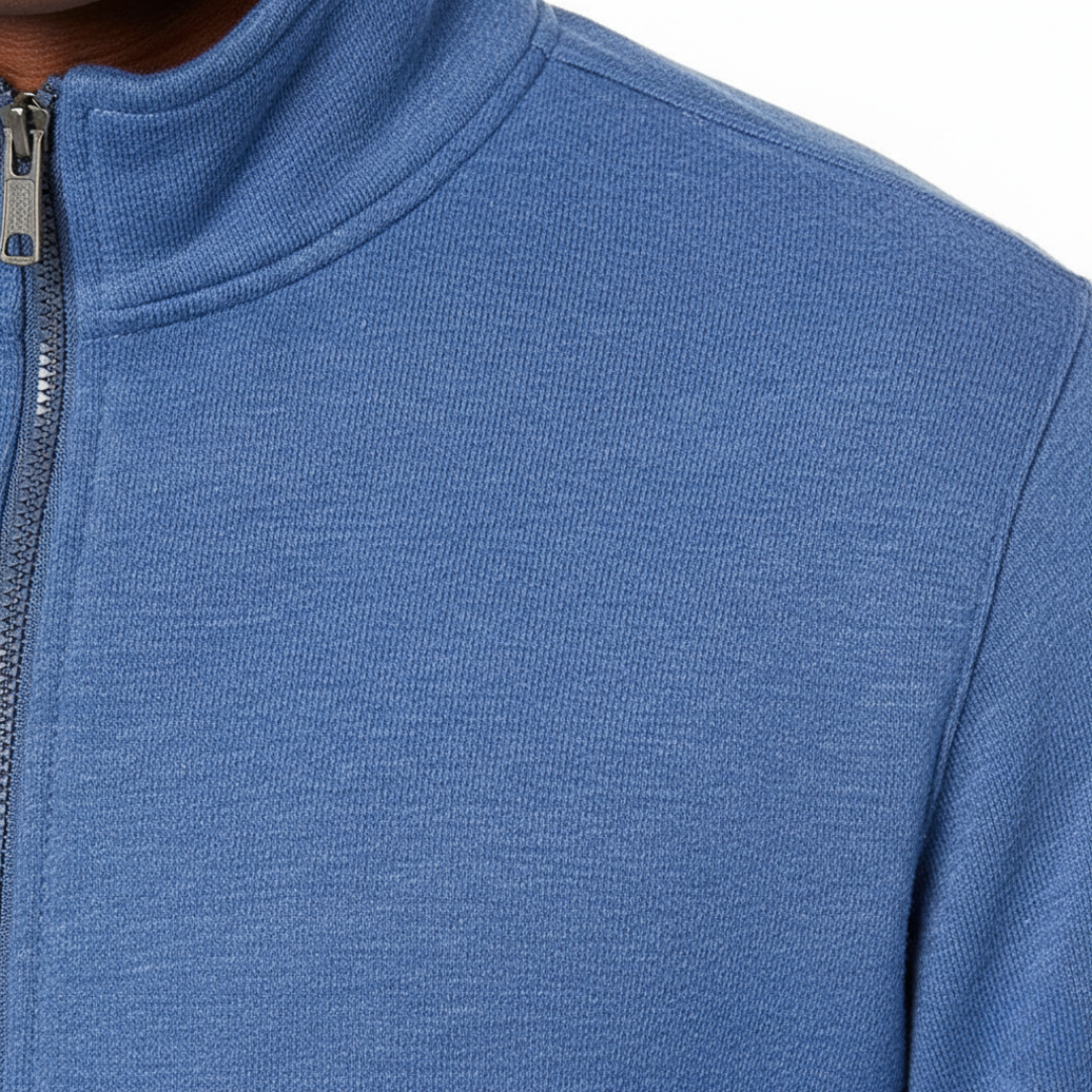 Chaqueta de hombre con cierre frontal
