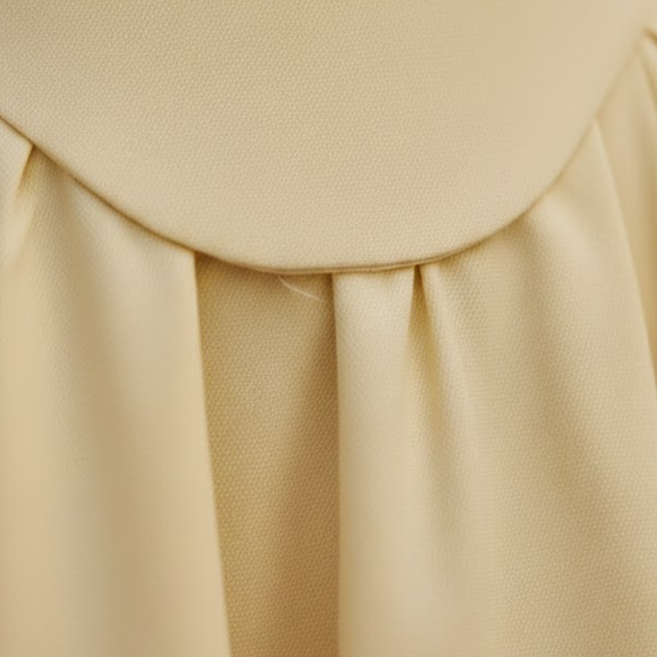 Robe mi-longue citron pour femme avec corsage à corset et encolure en cœur