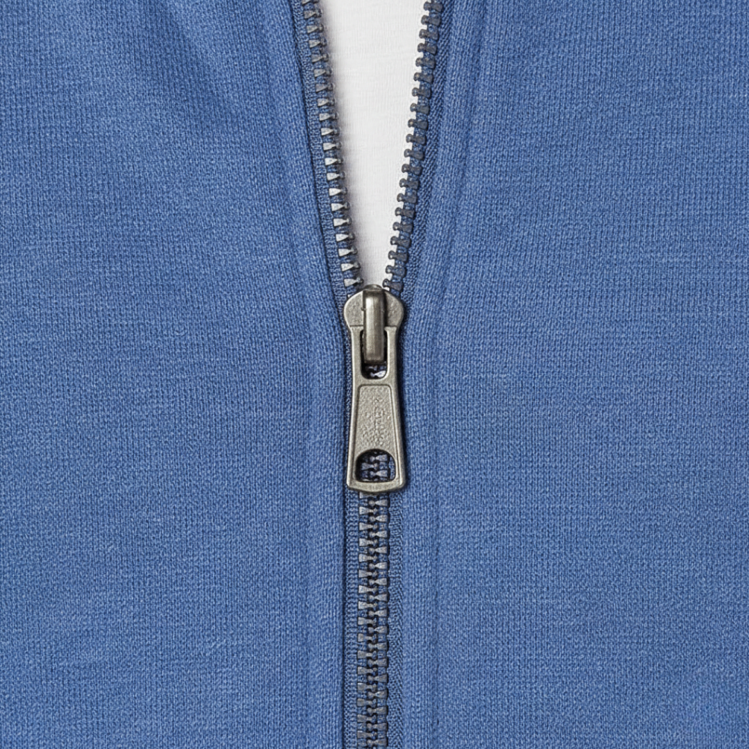 Chaqueta de hombre con cierre frontal