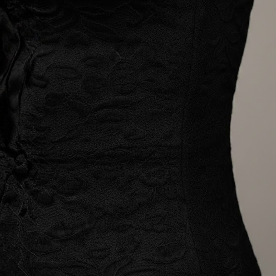 Women Semi Sheer Cami Top Layered Design Embellished