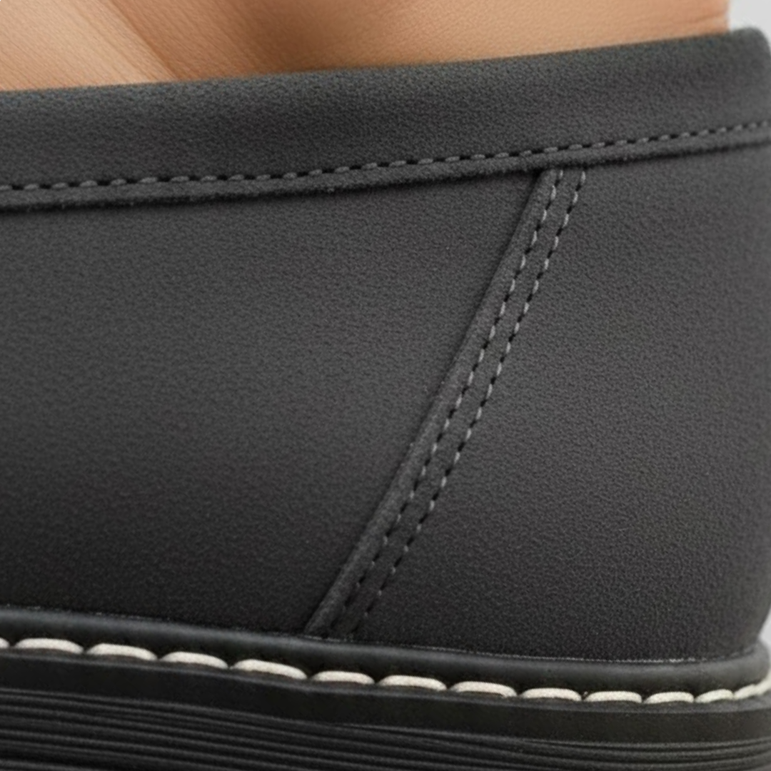 Mocasines ortopédicos para mujer con plantilla acolchada y ajuste ergonómico