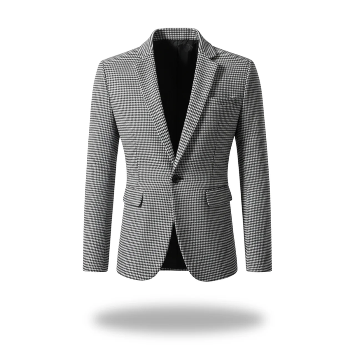 Men's Blazer Structured Tailored Long Sleeve