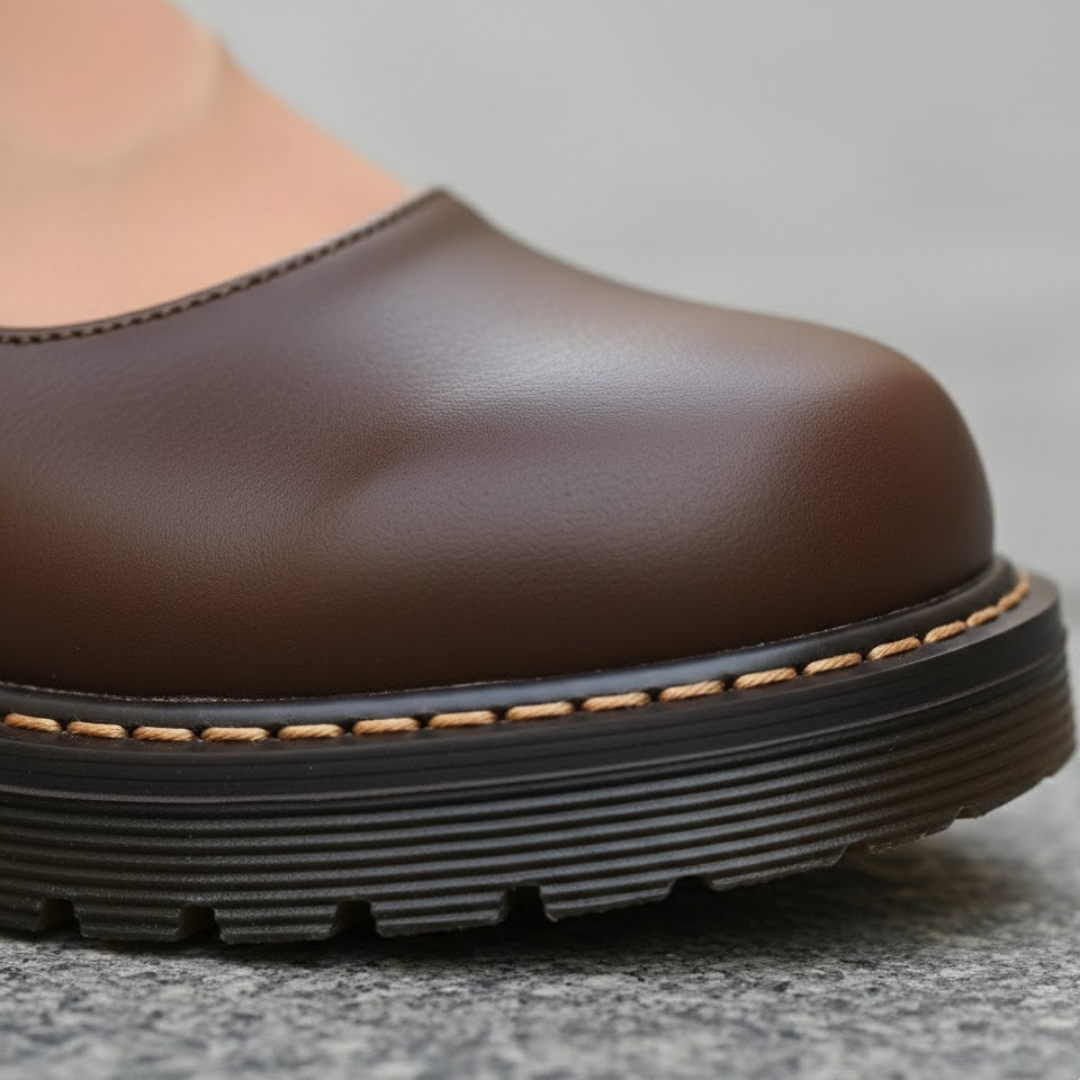 Chaussures à brides pour femmes Fermeture à boucle Semelle rembourrée