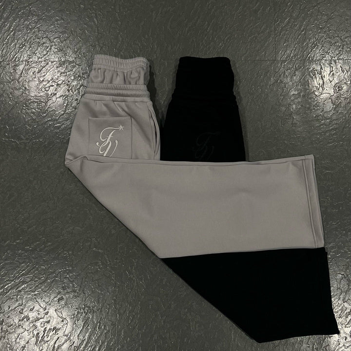 Unisex Joggers Baggy Fit Elastic Waist Drawstring Pockets Casual