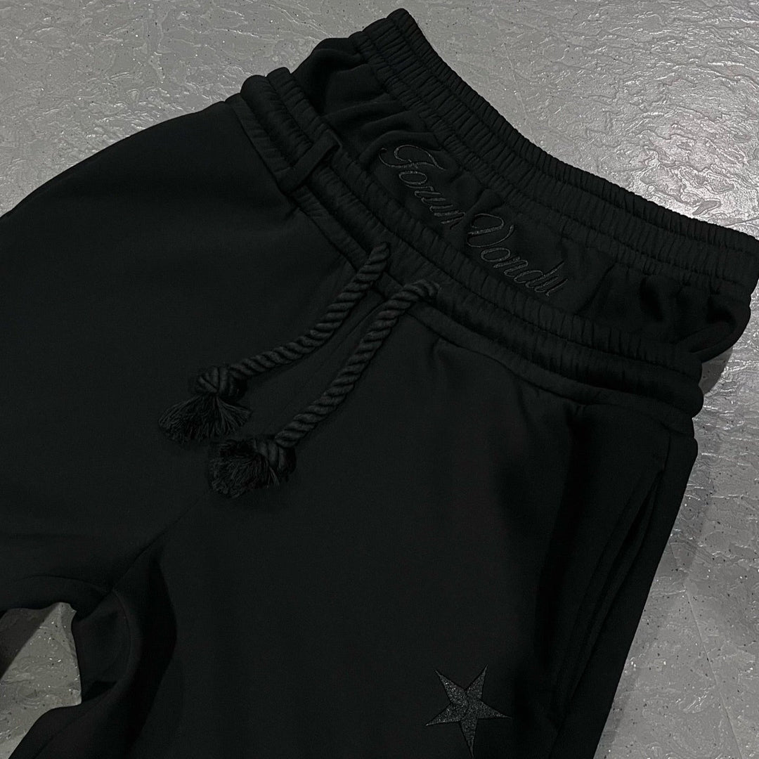 Unisex Joggers Baggy Fit Elastic Waist Drawstring Pockets Casual