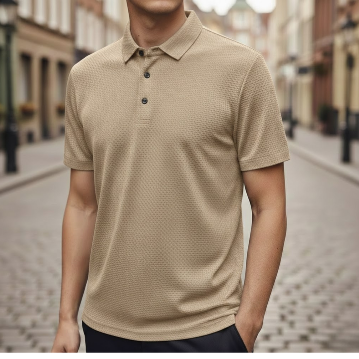 Mens polo shirt short sleeve collared summer