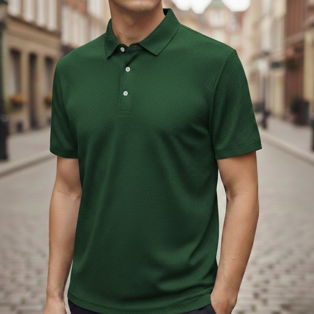 Mens polo shirt short sleeve collared summer