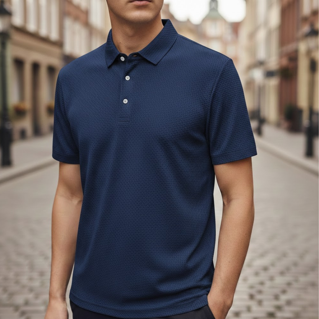 Mens polo shirt short sleeve collared summer