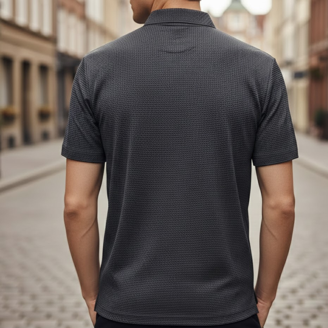 Mens polo shirt short sleeve collared summer