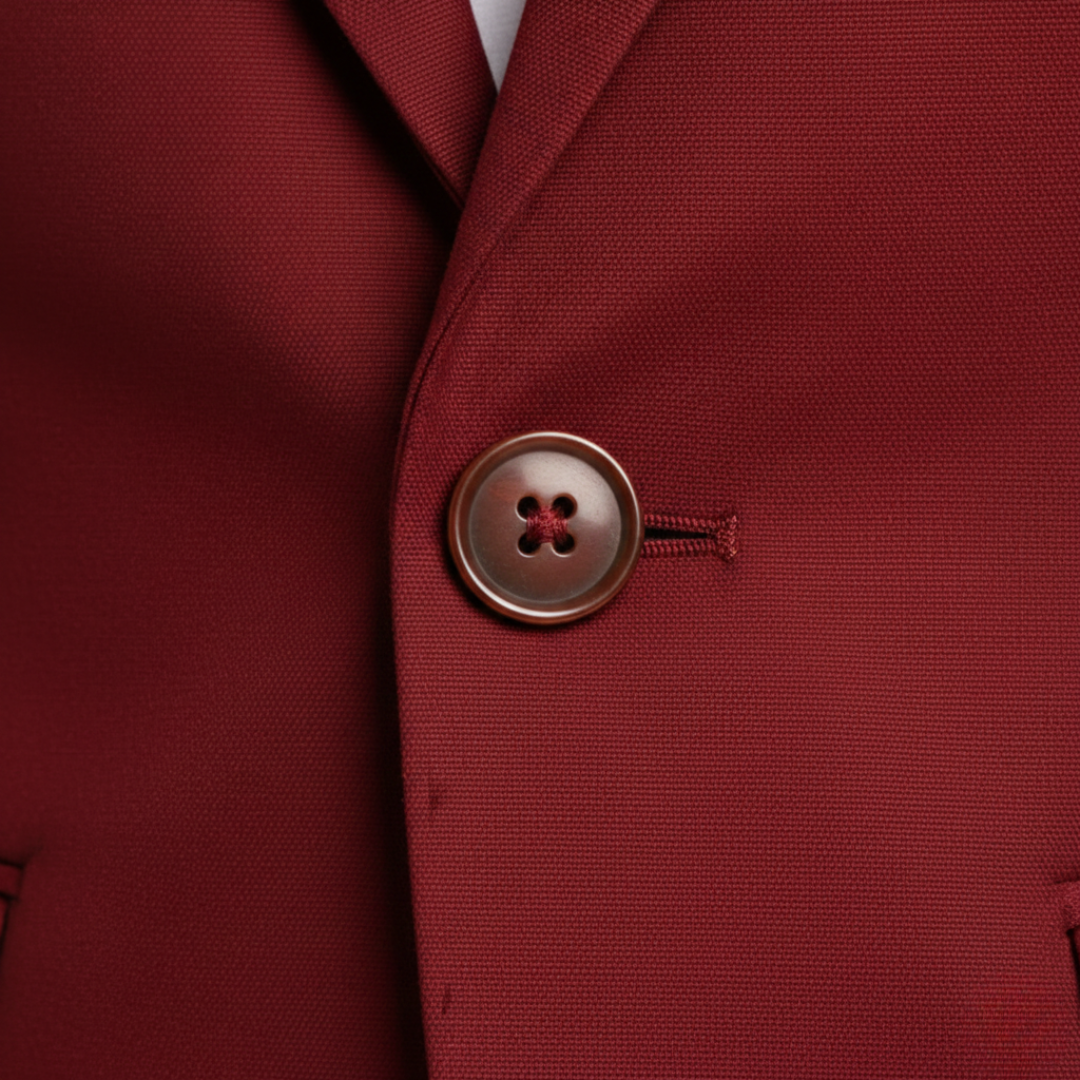 Blazer Jacket Single Button Tailored Fit Mens