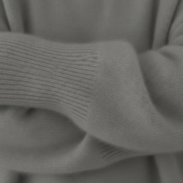 Turtleneck Sweater Cashmere Knit Oversized Women Winter