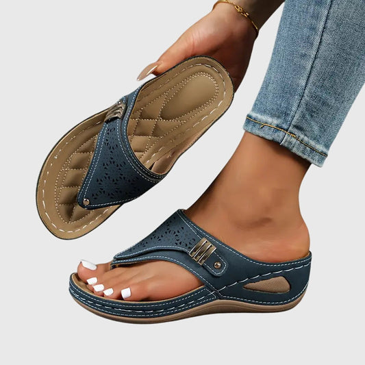Sandalias ortopédicas para mujer con plantilla anatómica