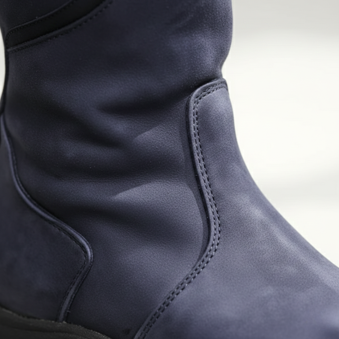 Orthopedic Boots Knee High Waterproof Vegan Leather Womens