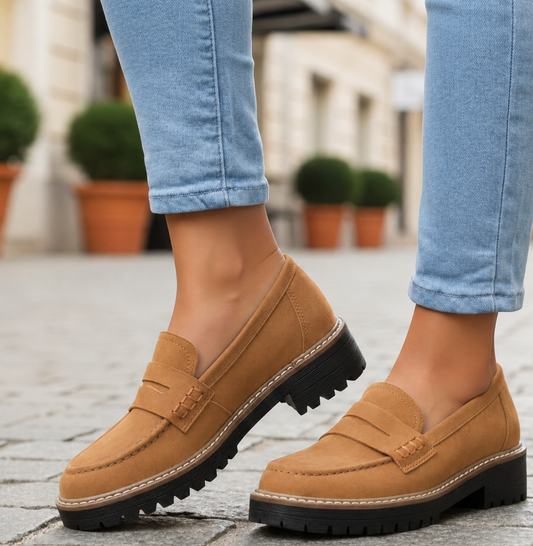 Women Orthopedic Loafers Cushioned Insole Ergonomic Fit