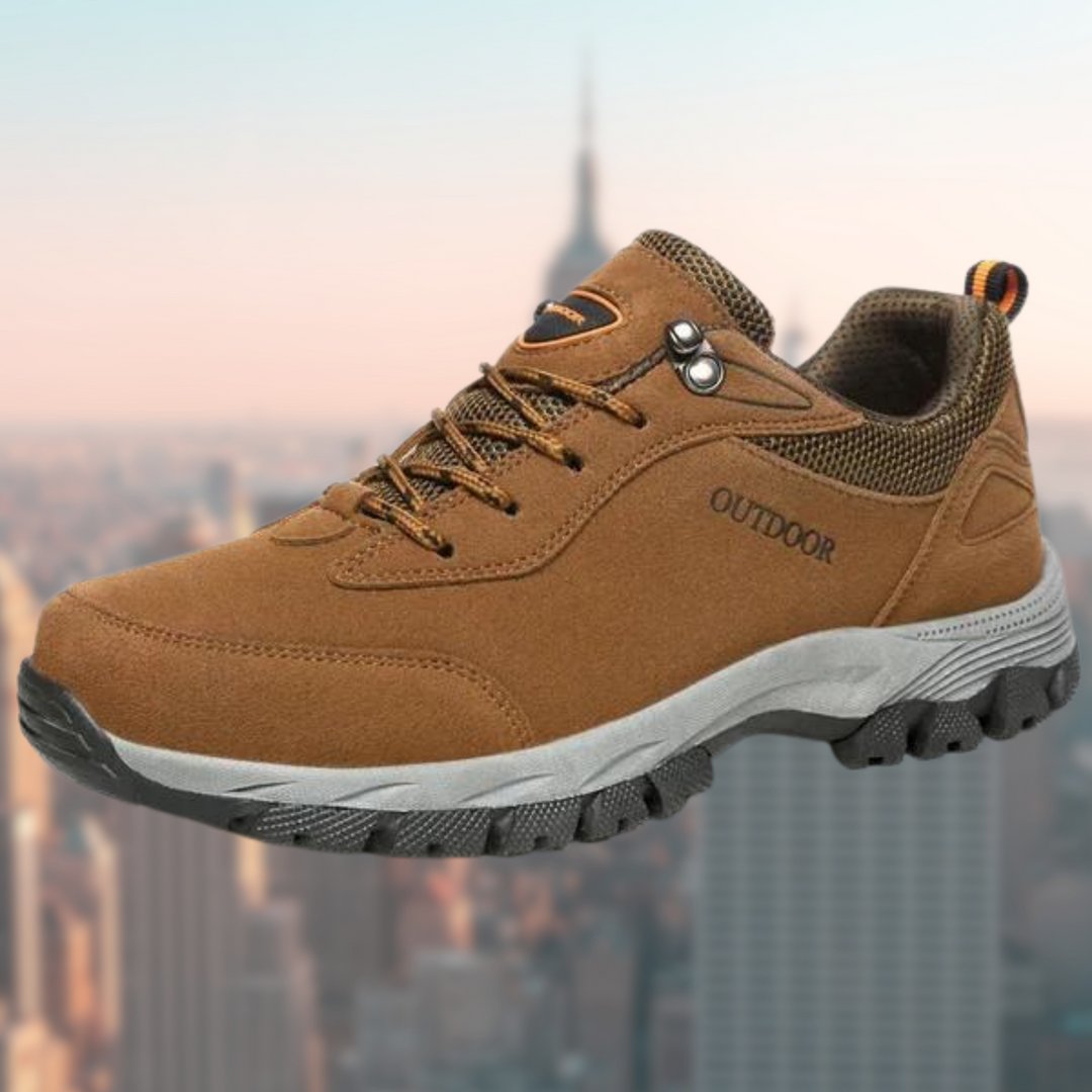 Zapatos para Hombre Ortopédicos Suela Acolchada Antideslizantes con Cordones Casual