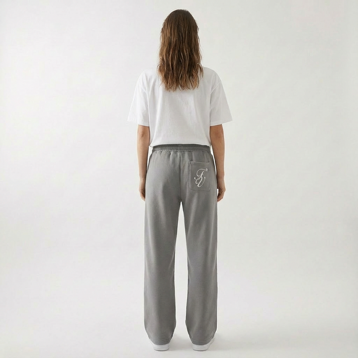 Unisex Joggers Baggy Fit Elastic Waist Drawstring Pockets Casual