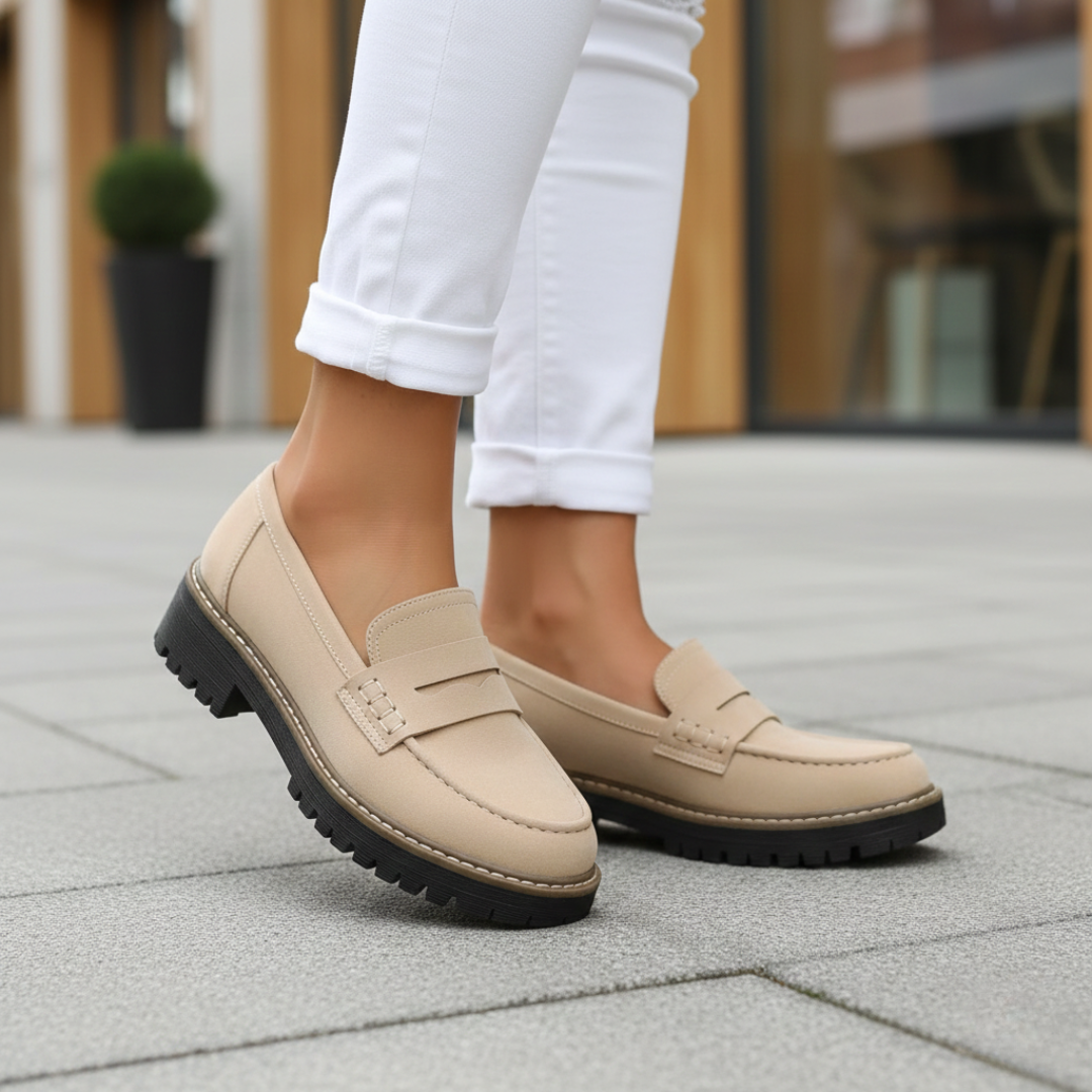 Mocassins orthopédiques semelle épaisse pour femmes