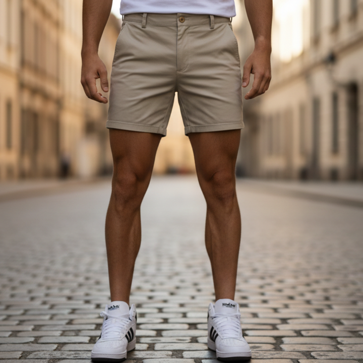 Men’s Cotton Polyester Chino Shorts Casual