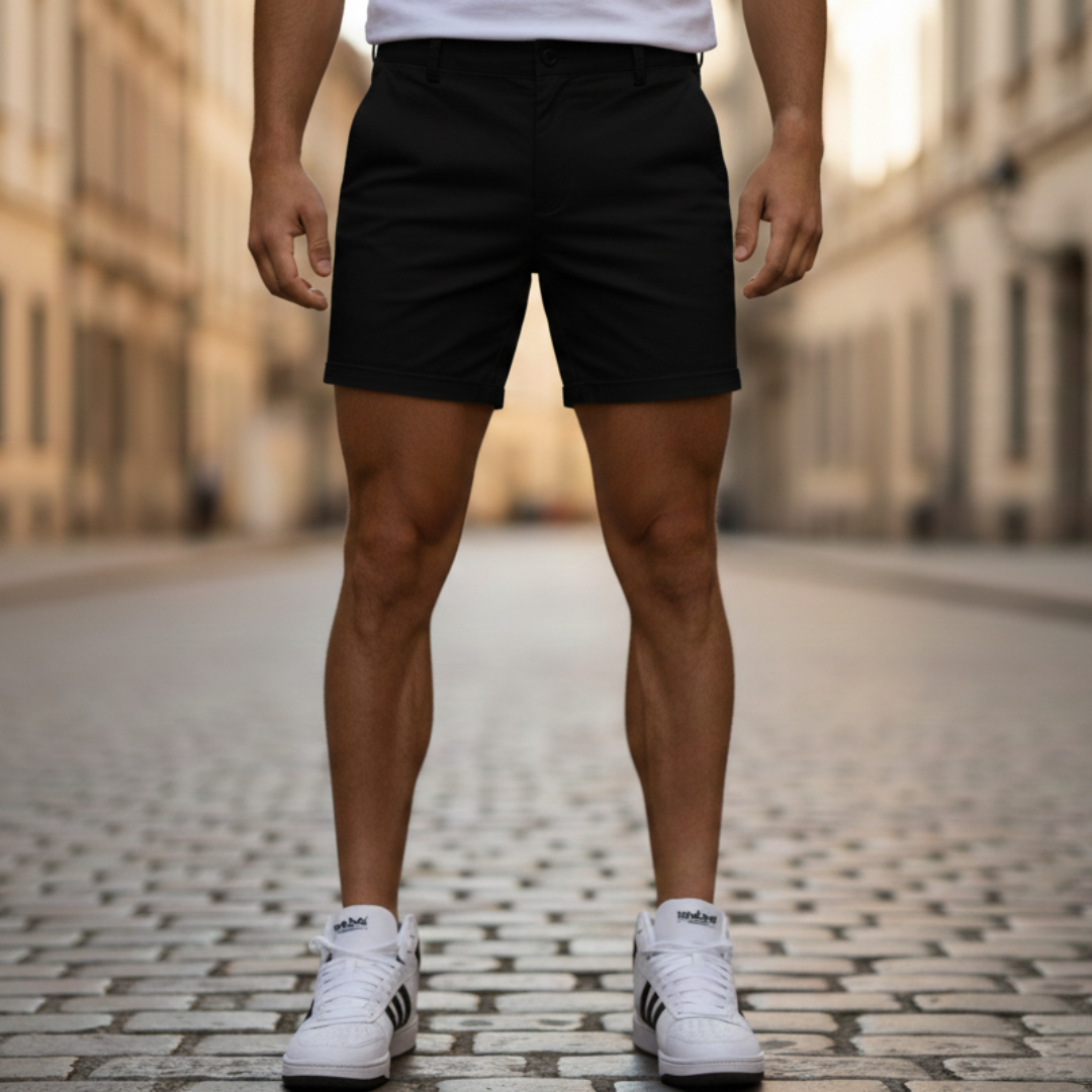Men’s Cotton Polyester Chino Shorts Casual