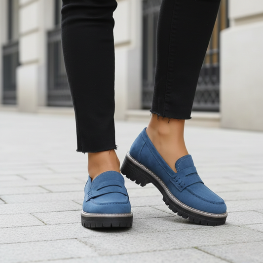 Orthopedic Loafers Chunky Sole Womens
