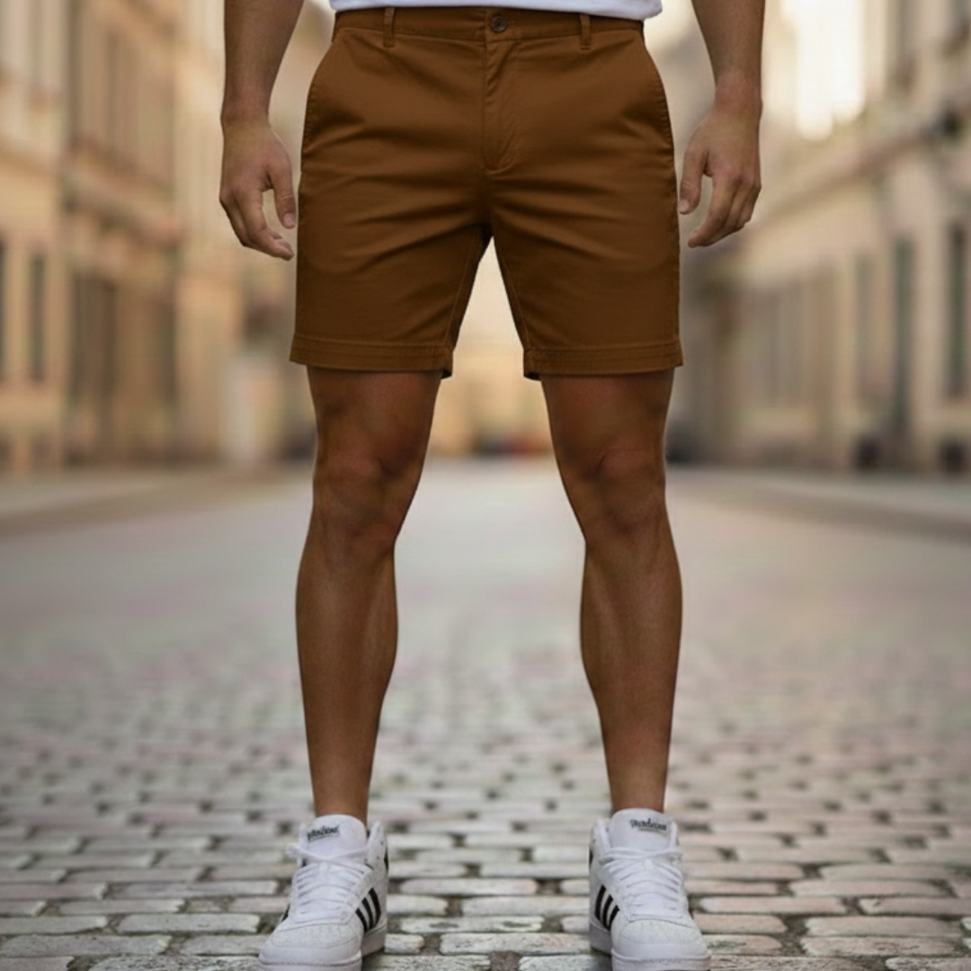 Men’s Cotton Polyester Chino Shorts Casual