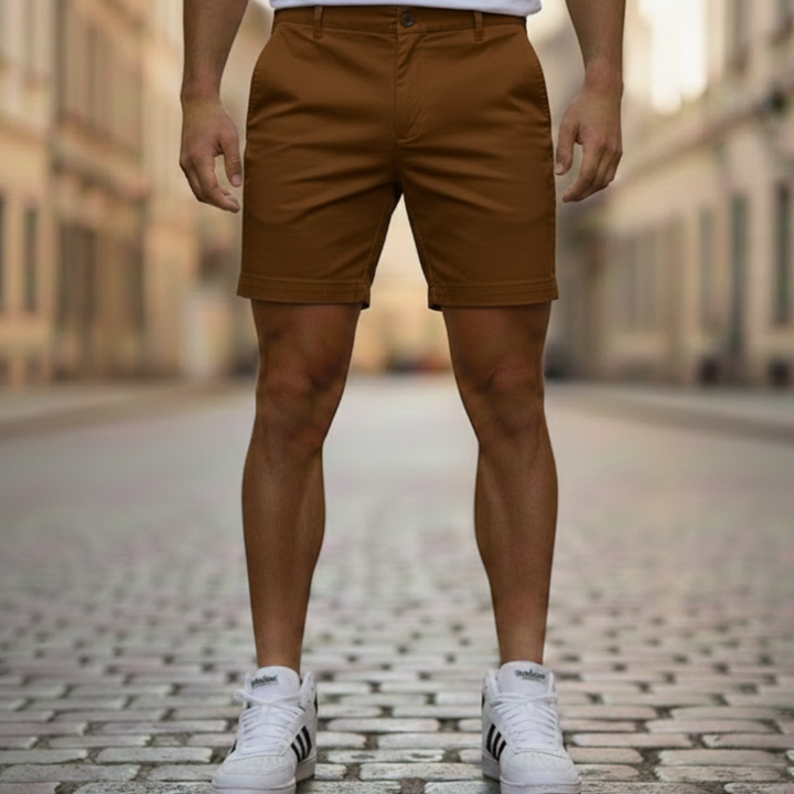 Men’s Cotton Polyester Chino Shorts Casual
