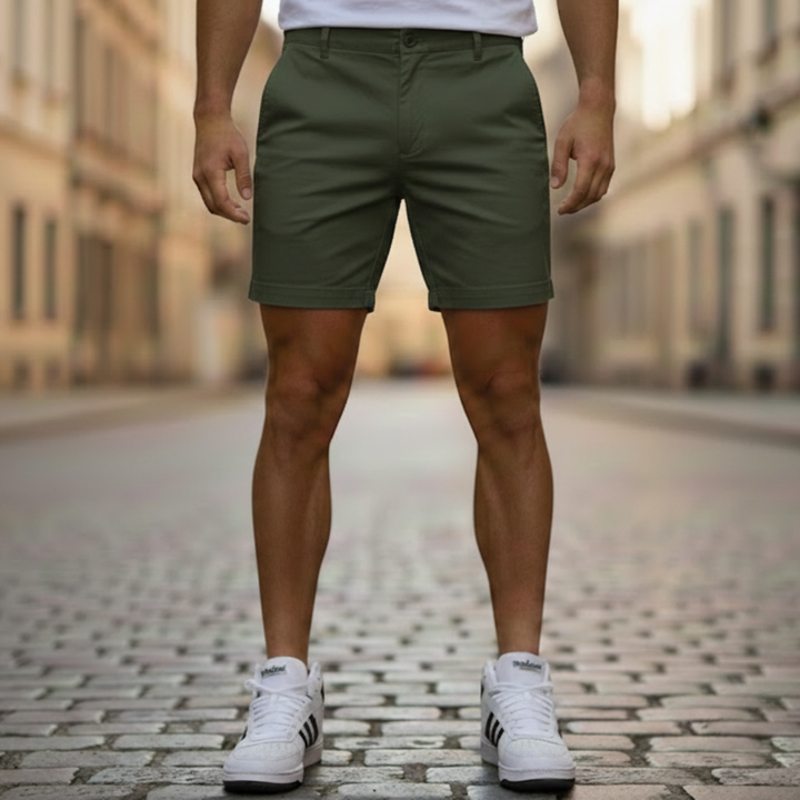 Men’s Cotton Polyester Chino Shorts Casual