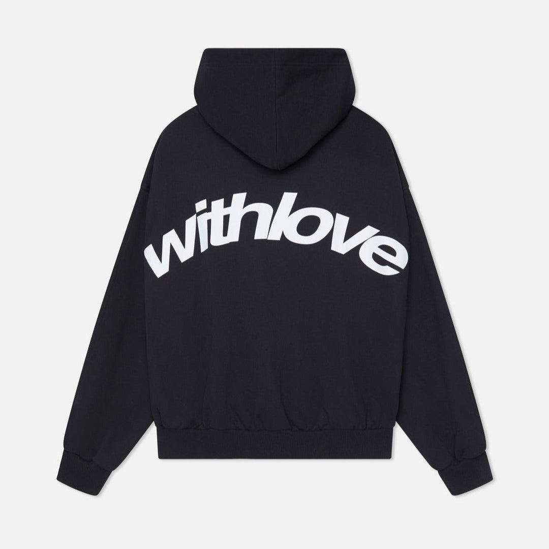 Unisex Hoodie Cotton Blend Long Sleeve Pullover Elastic Cuffs