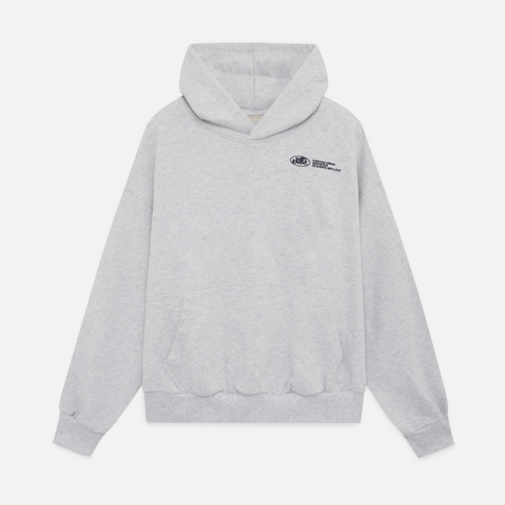 Unisex Hoodie Cotton Blend Long Sleeve Pullover Elastic Cuffs
