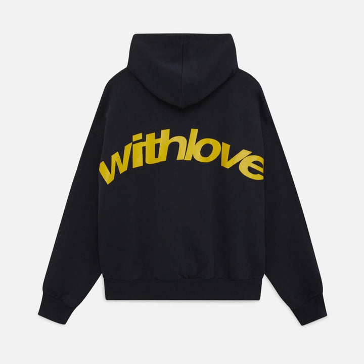 Unisex Hoodie Cotton Blend Long Sleeve Pullover Elastic Cuffs