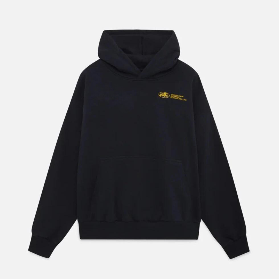 Sudadera unisex de mezcla de algodón con manga larga y puños elásticos