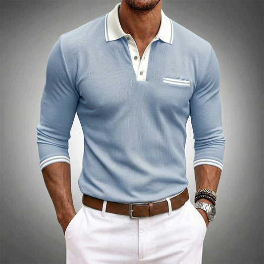 Men's Active Edge Shirt | Contrast Collar Hero