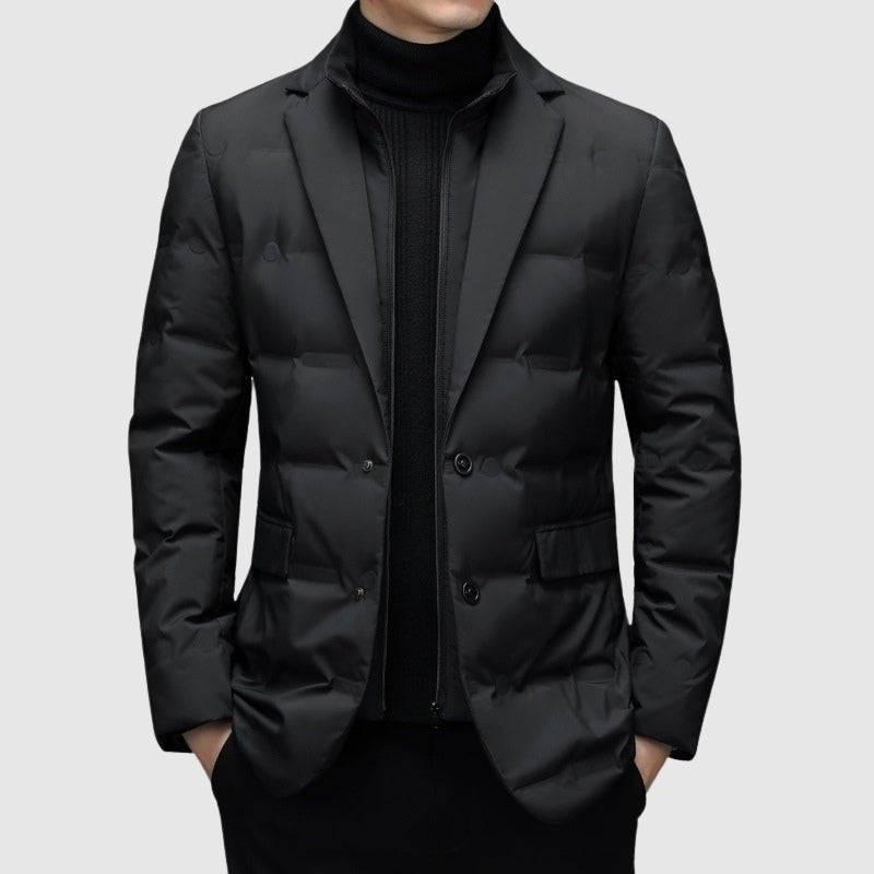 Men's Blazer-Style Piumino Jacket | Winter Puffer Hero