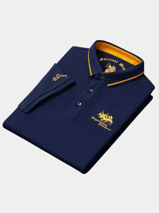 Men's Breathable Embroidered Polo Top Hero