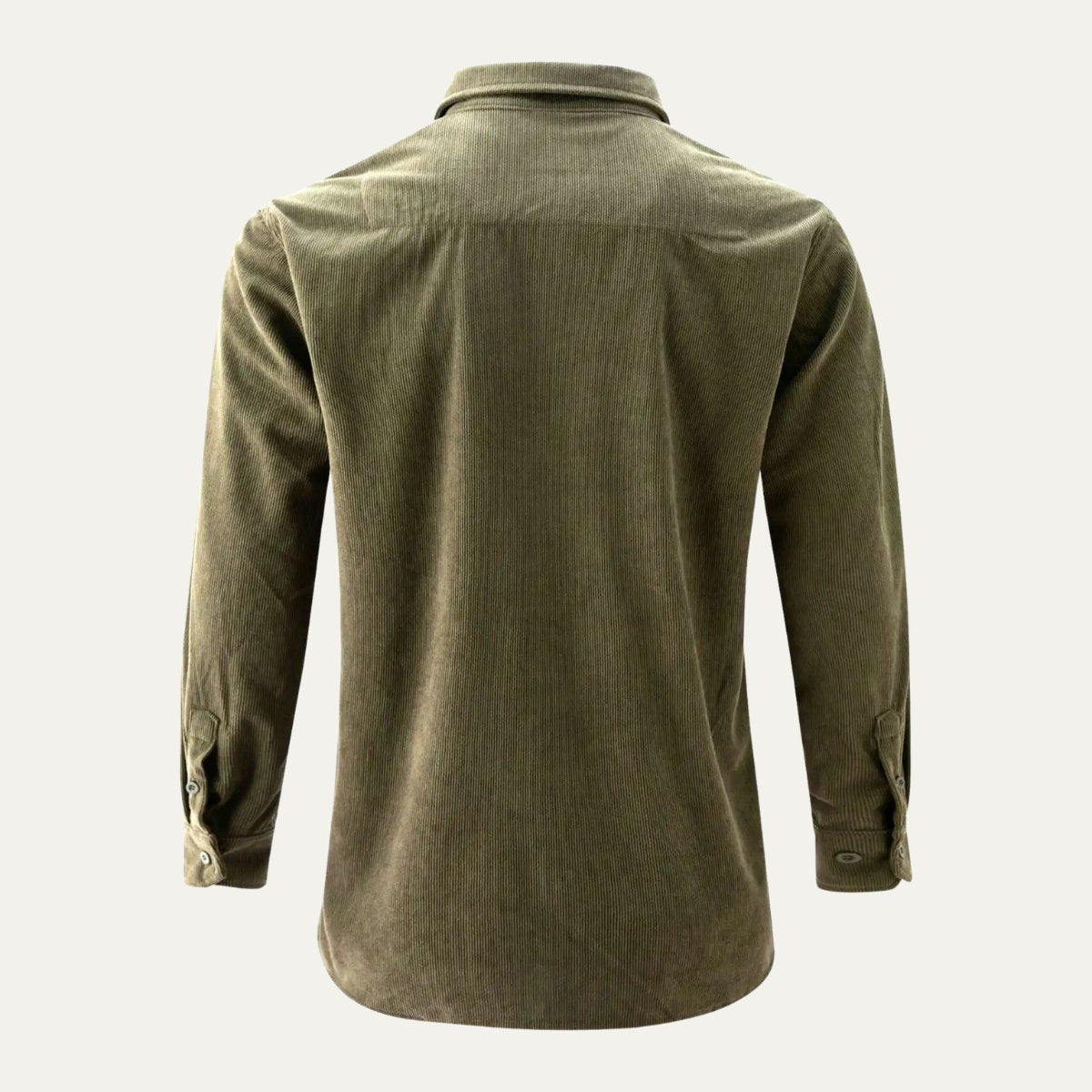 Men's Casual Button Down Corduroy Shirt | Dual Chest Pocket Alternate