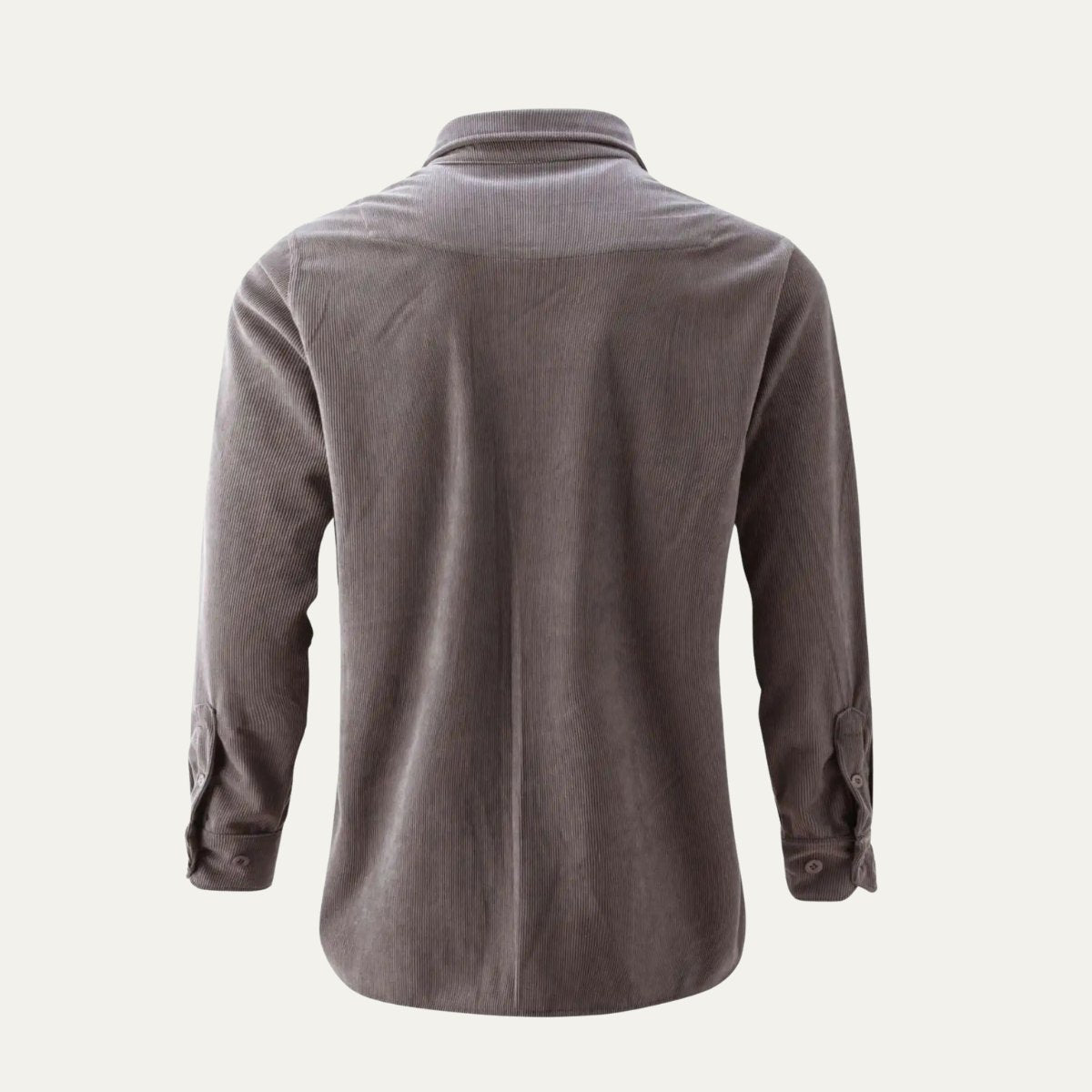 Men's Casual Button Down Corduroy Shirt | Dual Chest Pocket View 16