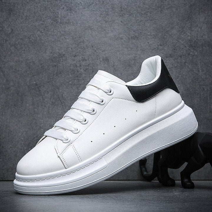 Men's Chunky Platform Casual Sneakers | Lace-Up Detail