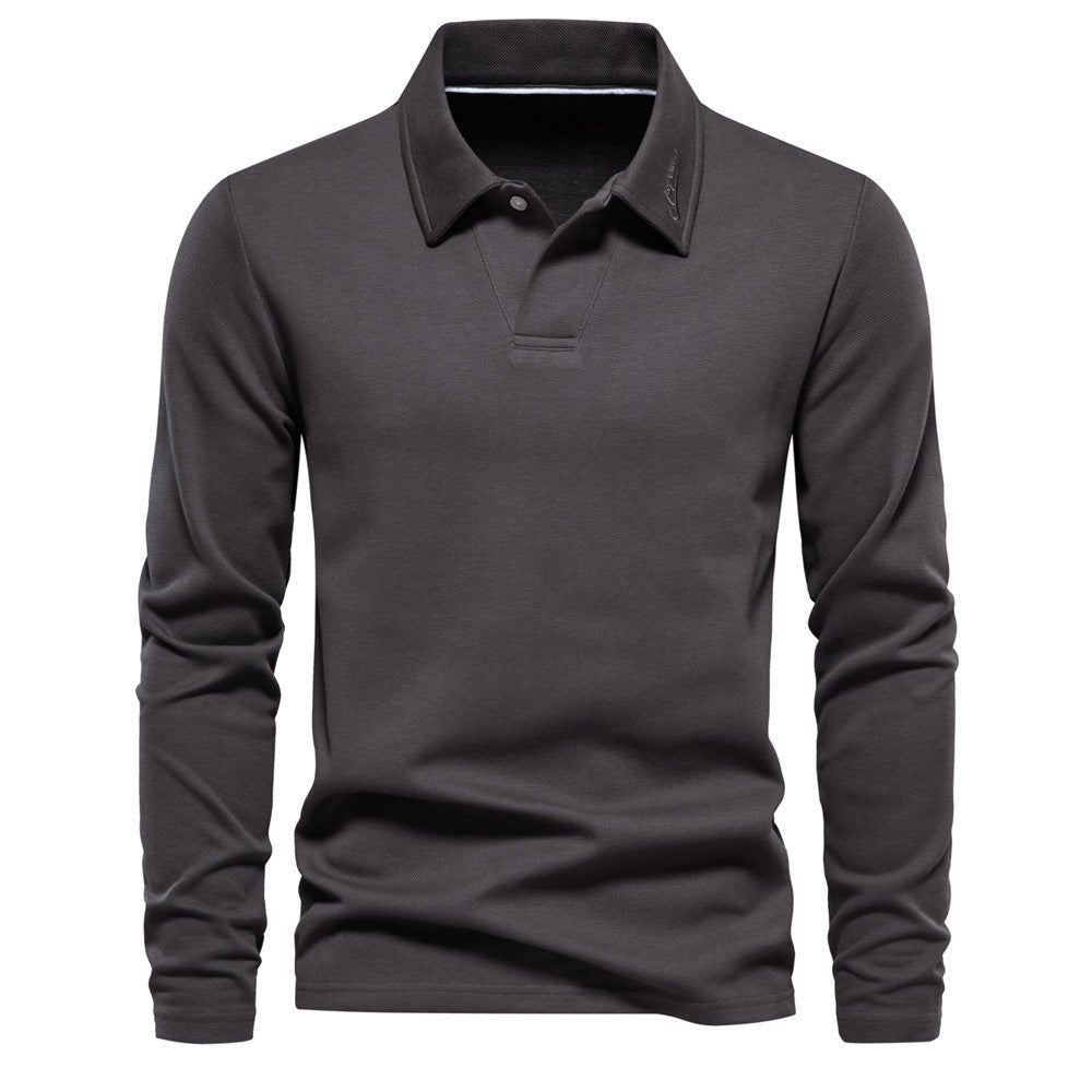 Men's Classic Fit Polo Shirt | Spread Collar Everyday Style Front