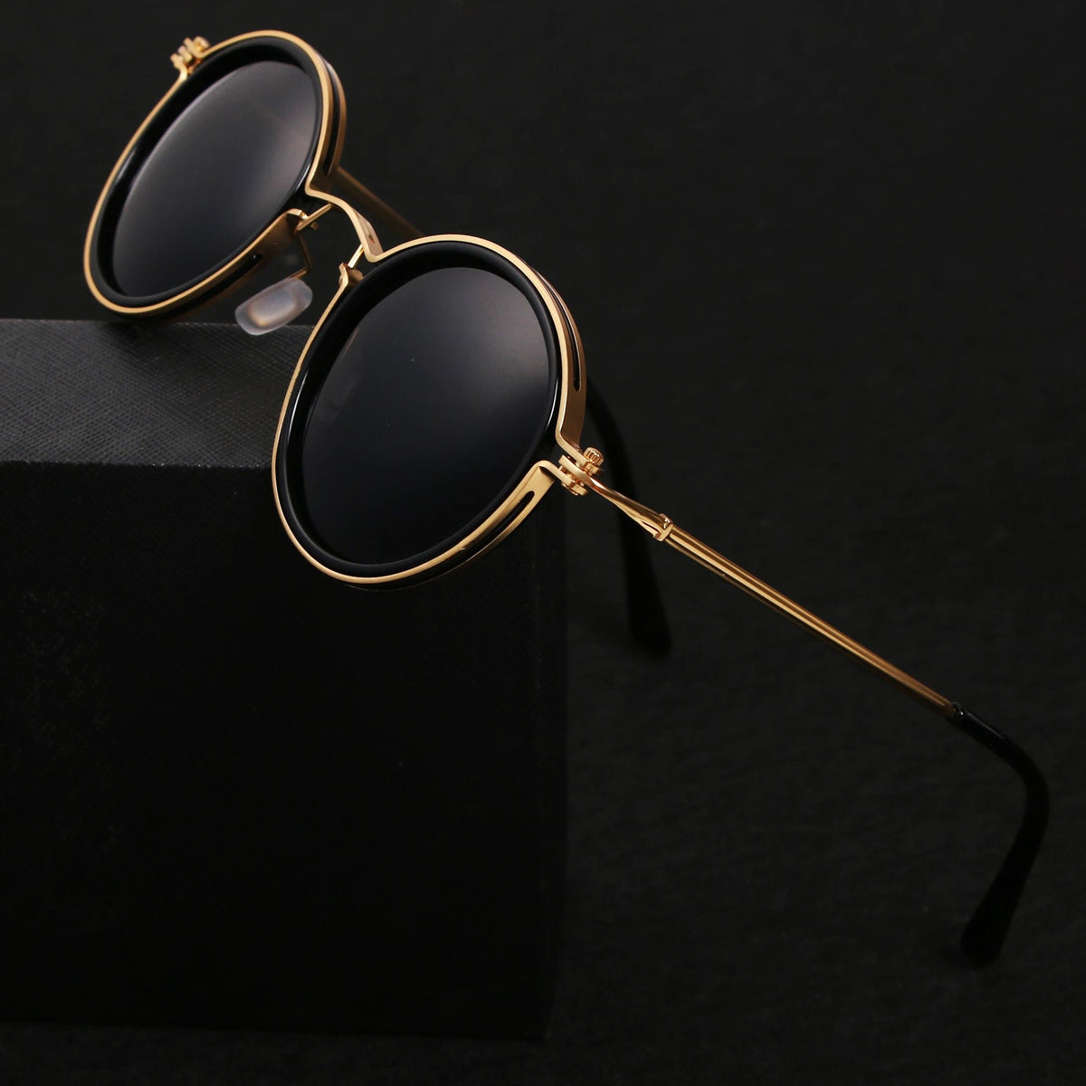 Men's Double Bridge Solid Shades | Polarized Side
