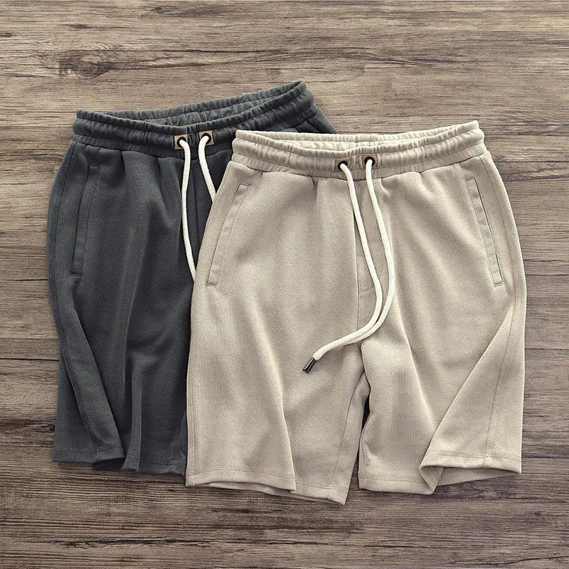 Men's Drawstring Knit Shorts | Relaxed Fit Hero