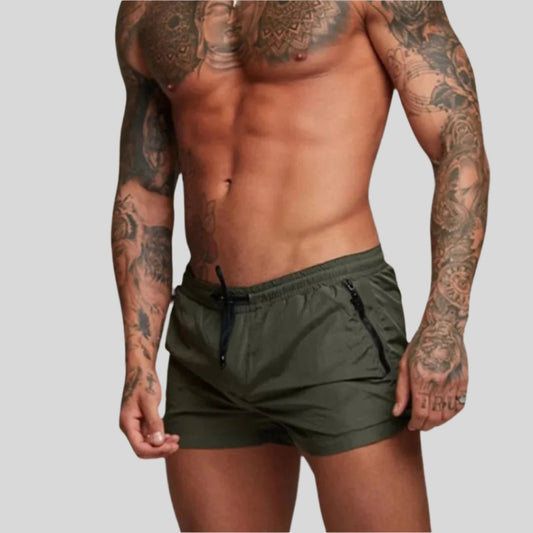 Men's Drawstring Swimwear Shorts Front
