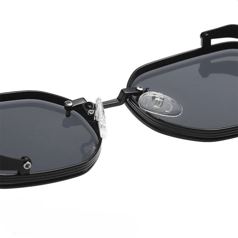Men's Dual Rim Steampunk Shades | Polarized Lifestyle