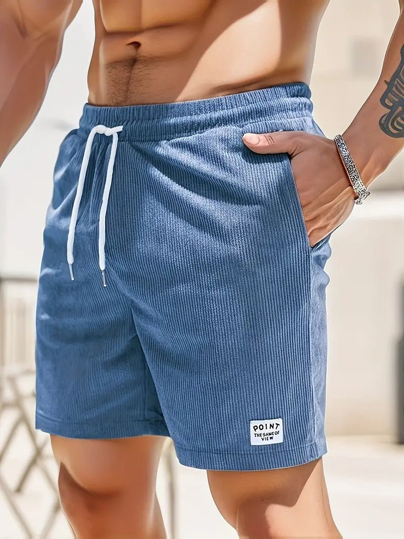 Men's Elastic Waist Swimwear Shorts Detail